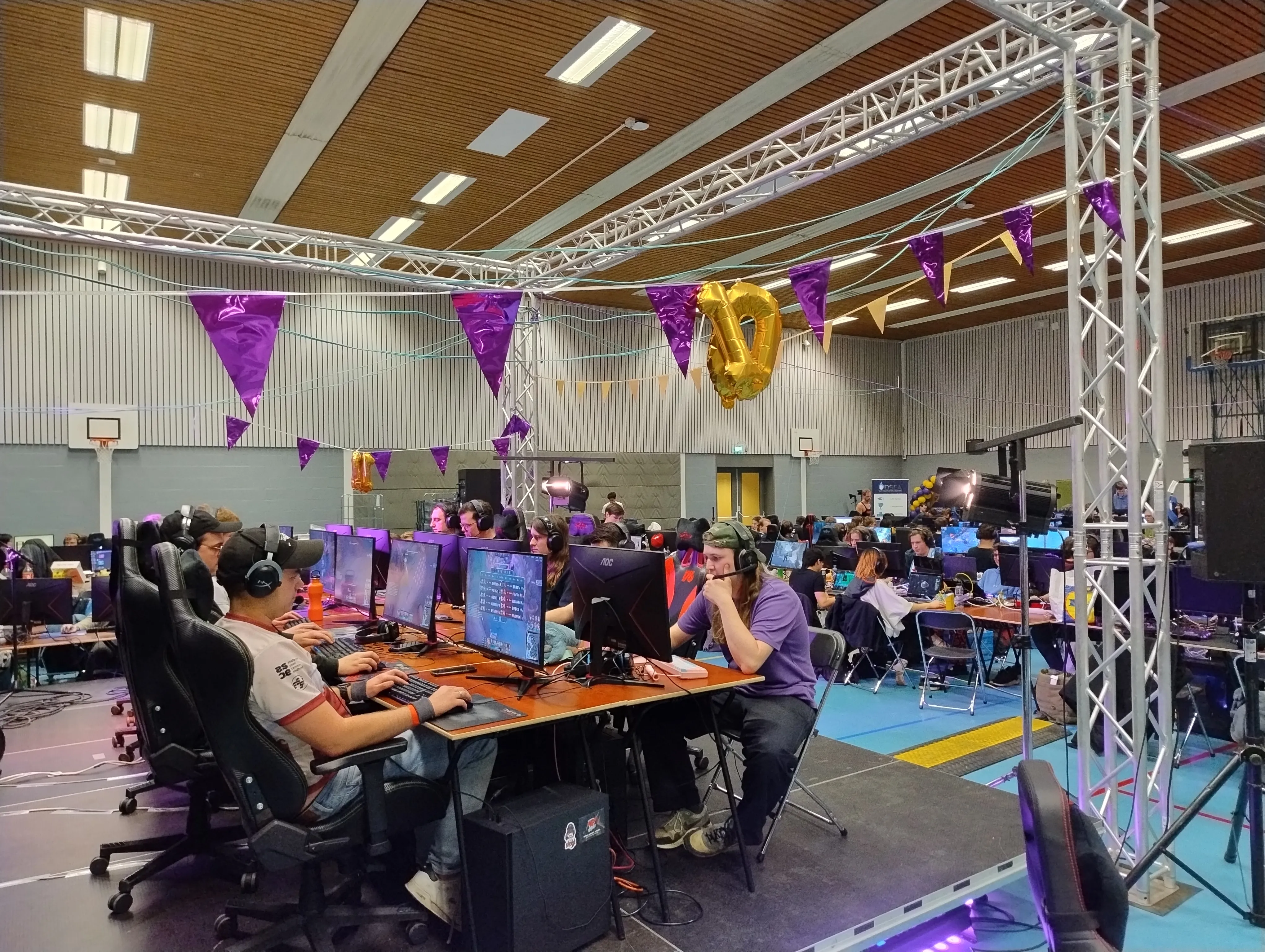 S.E.A. LAN event atmosphere