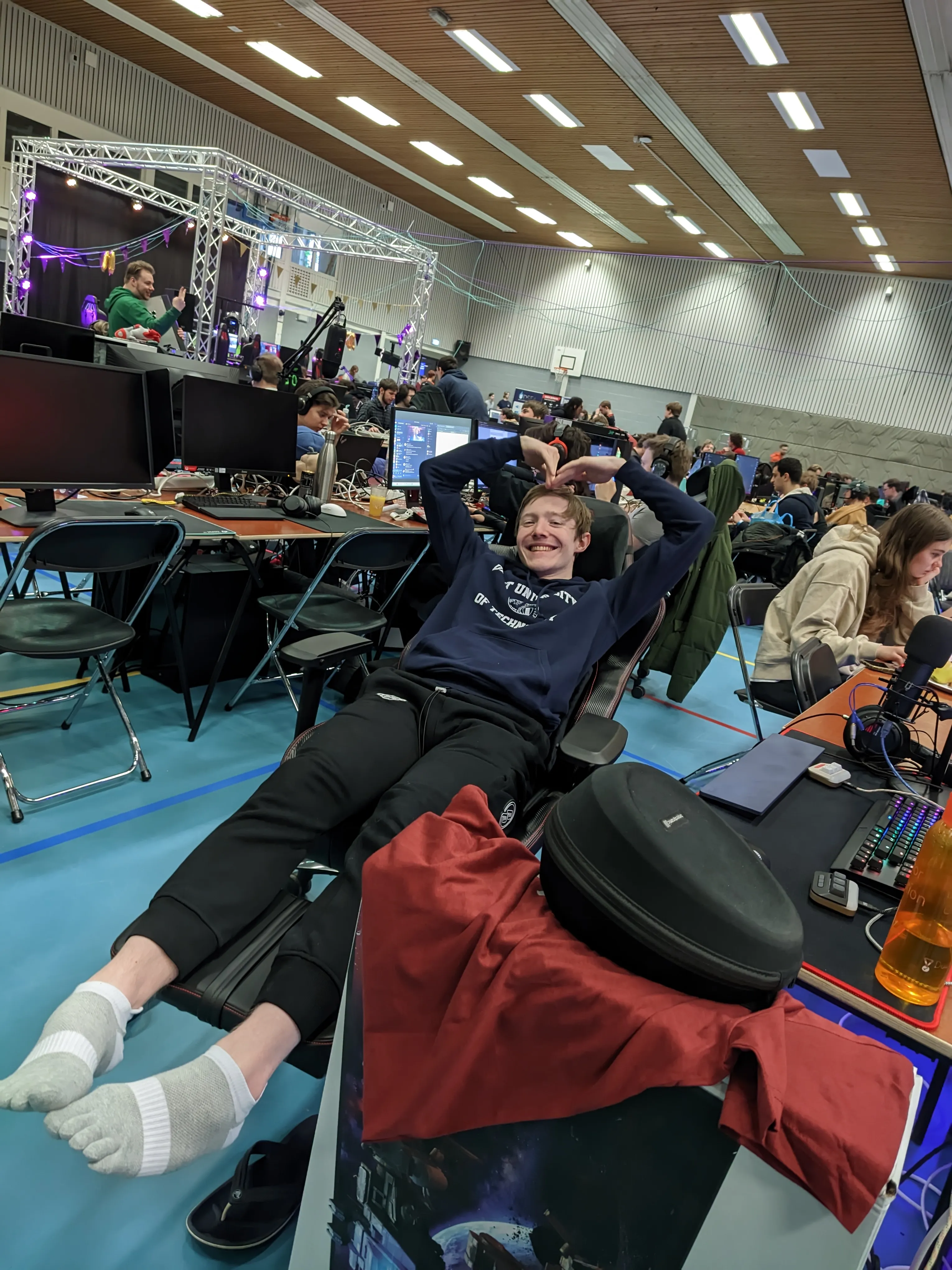 S.E.A. LAN event atmosphere